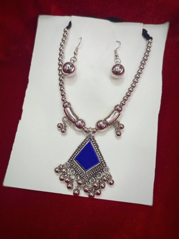 Navratra Necklace Set Navr1 - red