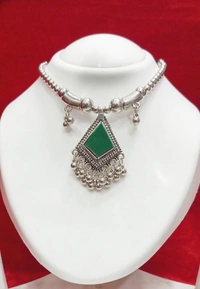 Navratra Necklace Set Navr1 - Blue