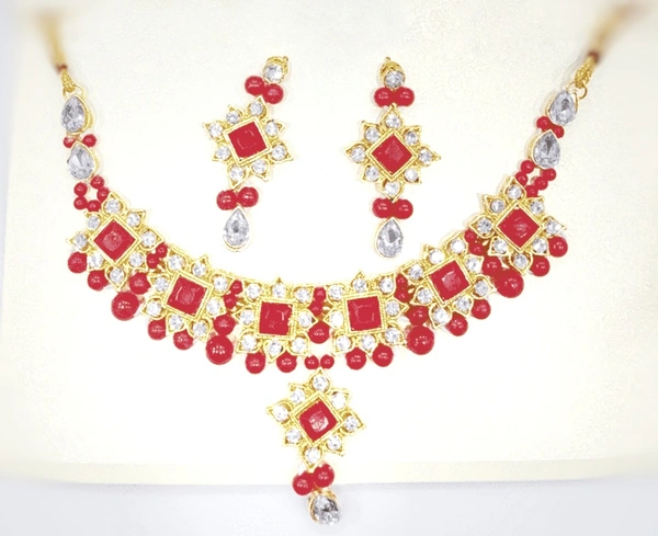 Choker Set  - Red