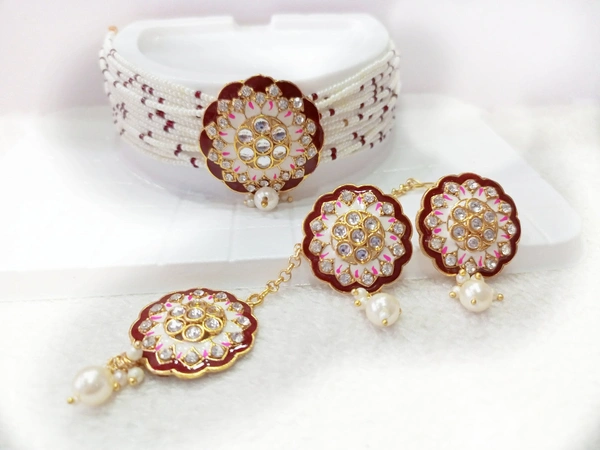 Choker Set Cs1 - Red