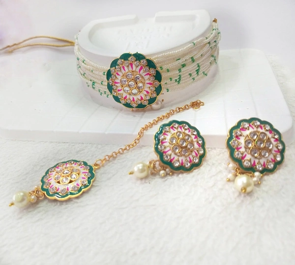 Choker Set Cs1 - Mahroon