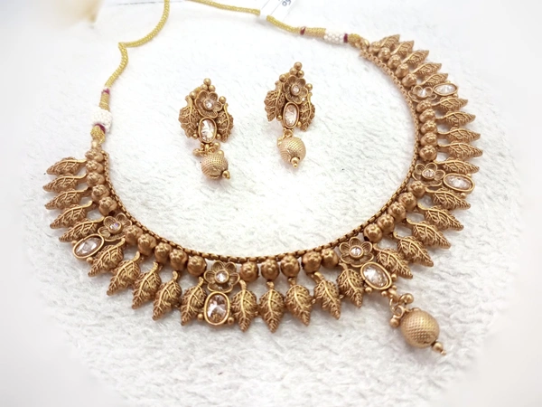 Leaf Temple Necklace Tpl3 - 