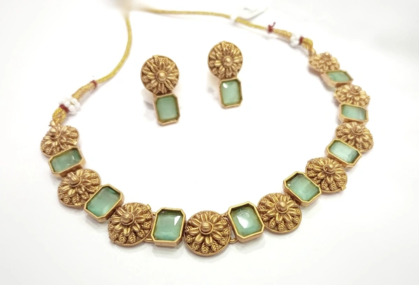 Rajwadi Necklace Set Rjwd 3 - 