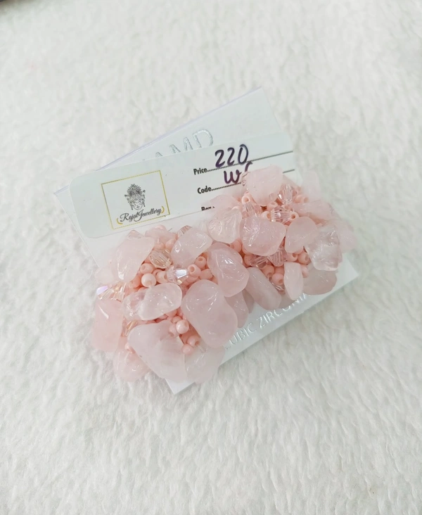 Western Stud Earrings  - Pink