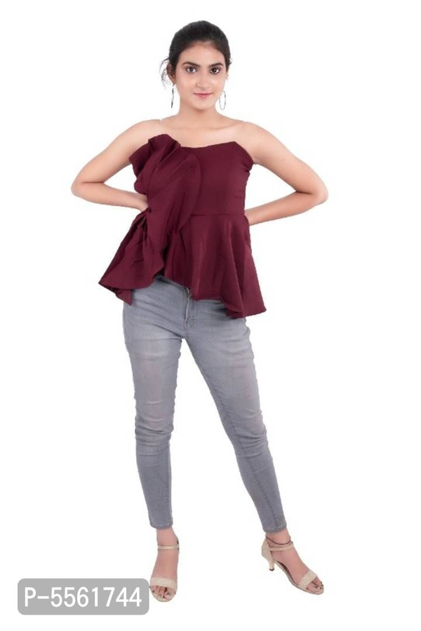 Crop top - Brown, XS