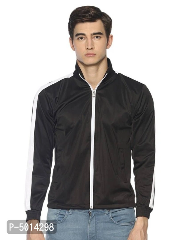 Trendy Men's Solid Regular Jacket - Multicoloured, S
