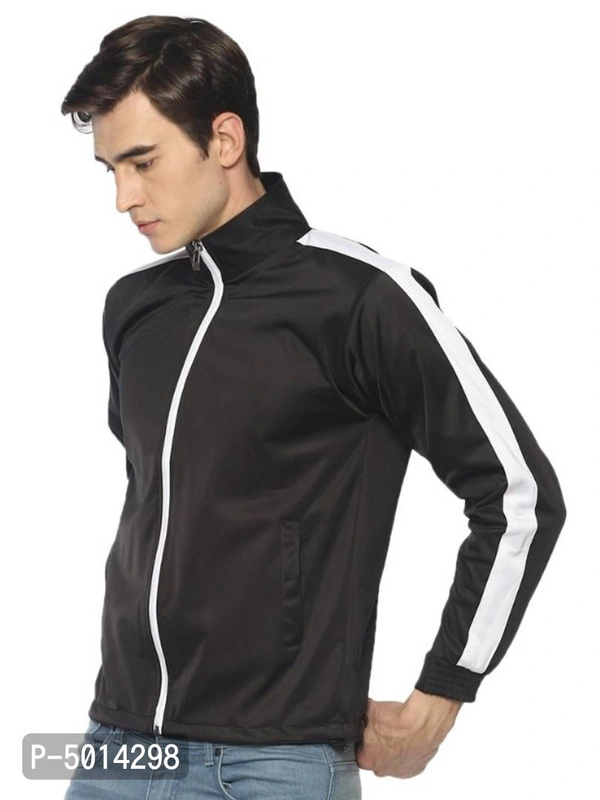 Trendy Men's Solid Regular Jacket - Multicoloured, S