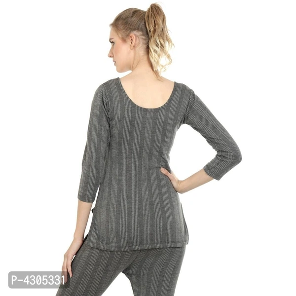 Women Full Sleeve Night Thermal Vest Top  - XL