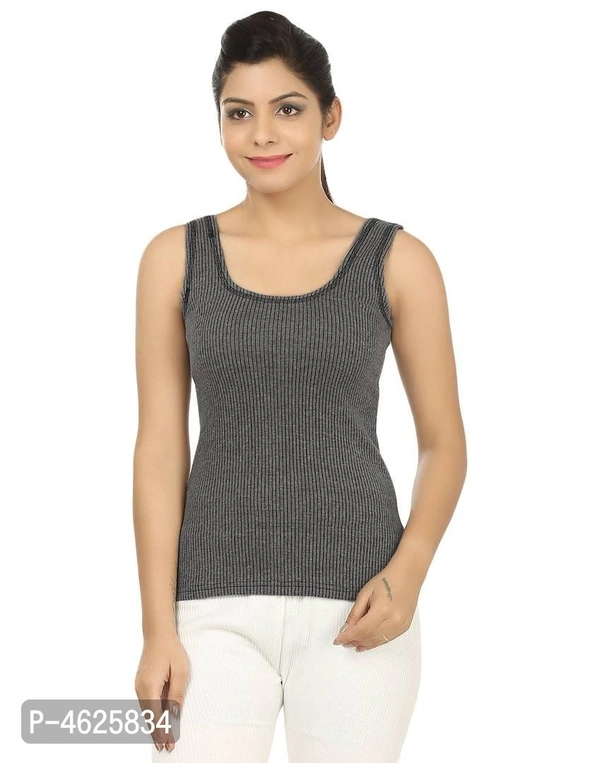 Sleeveless Thermal Top - Grey - XXL: 40/100