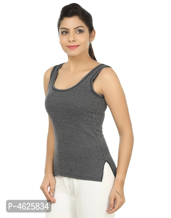 Sleeveless Thermal Top - Grey - XXL: 40/100
