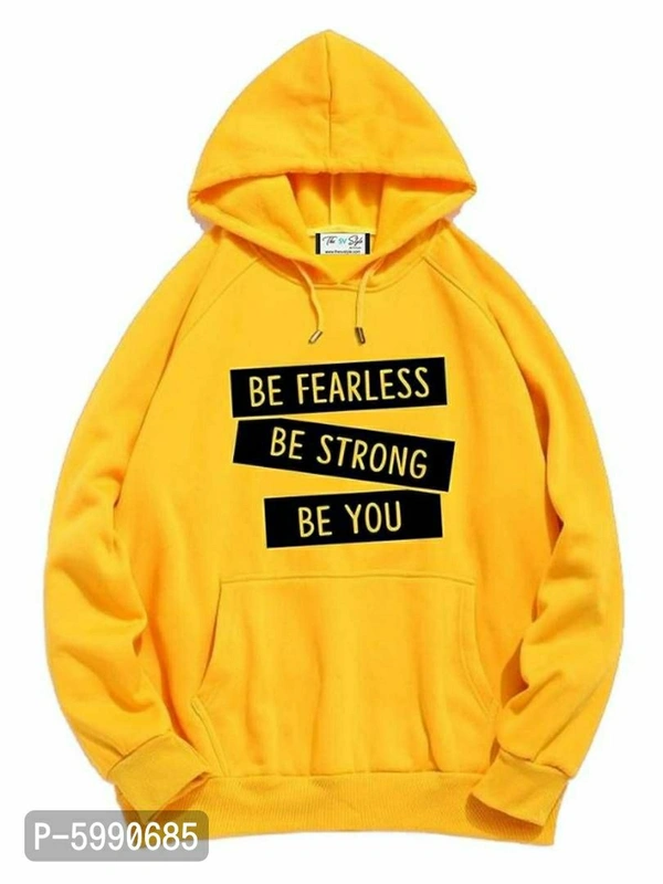 Men's Winter Hoodies - Golden, L(42 inches)