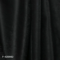 Modern Black Wool Jaquard Woven Shawl For Men - Black, Length - 240 cm X Width - 90 cm