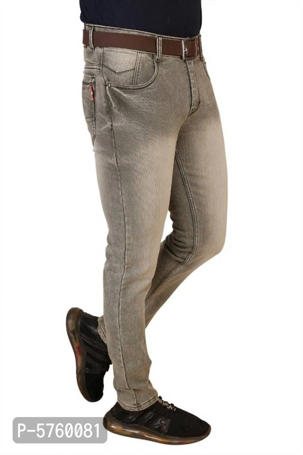 Men slim fit stretchable jeans - Blue, 32 inches
