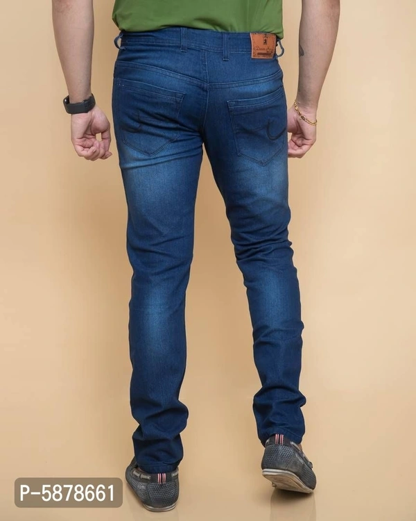 Men's Slim Fit Denim Jeans - 30 inches, Blue