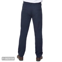 Regular Fit Trouser For Men - Navy Blue, 32 inches
