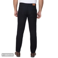Regular Fit Trouser For Men - 28 inches, Black