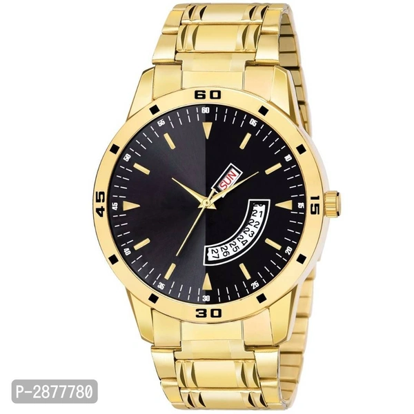 Analog New Look Day and Date analog Men Wrist Watch - Black