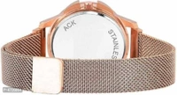 Luxury Diamond Cut Starry Gold  Dial Magnetic bracelet Watch For Girls Quartz Watches For Girls Watch For Women Analog Watch - For Girl - Golden