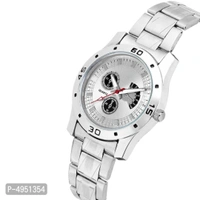 Stylish Analog Watch - Silver