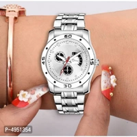 Stylish Analog Watch - Silver