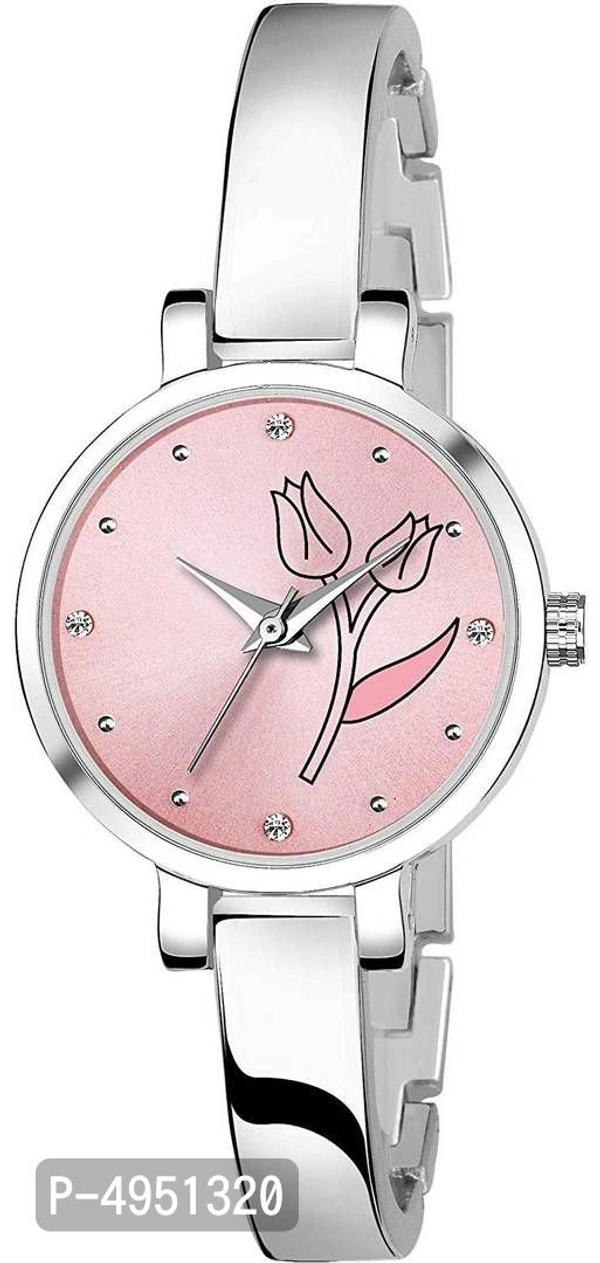 Stylish Analog Watch - Pink