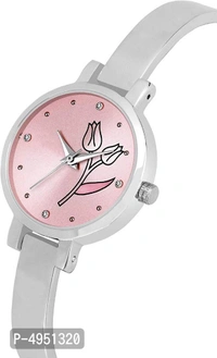 Stylish Analog Watch - Pink