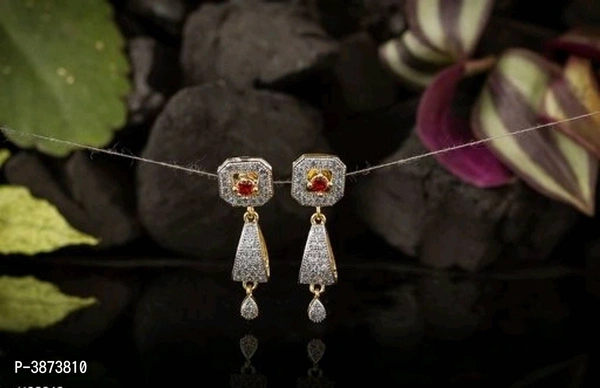 New Attractive Alloy Women's Earrings - Golden