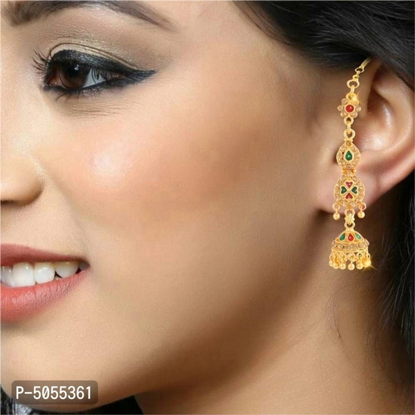 Trendy Alloy Jhumka Earring for Women - Golden