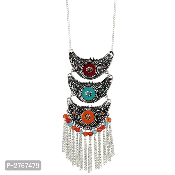 Women's Alloy Necklace - Silver