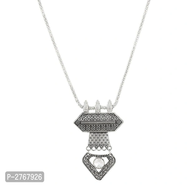 Women's Alloy Necklace - Silver