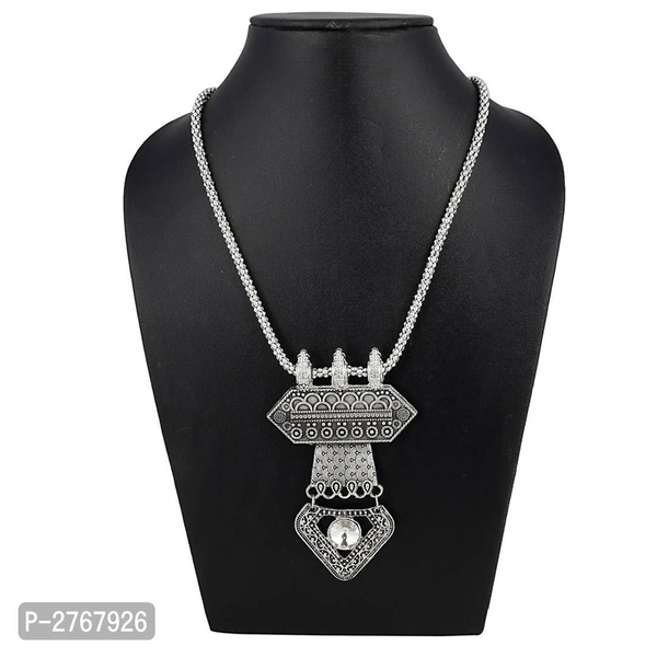 Women's Alloy Necklace - Silver