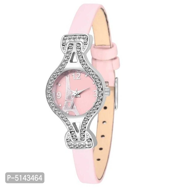 Trendy Beautiful Analog Watch for Women - Pink