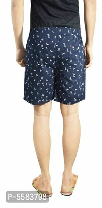 Multicoloured Cotton Boxer || Pack of 2 Boxers - XL(34 inches), Multicoloured