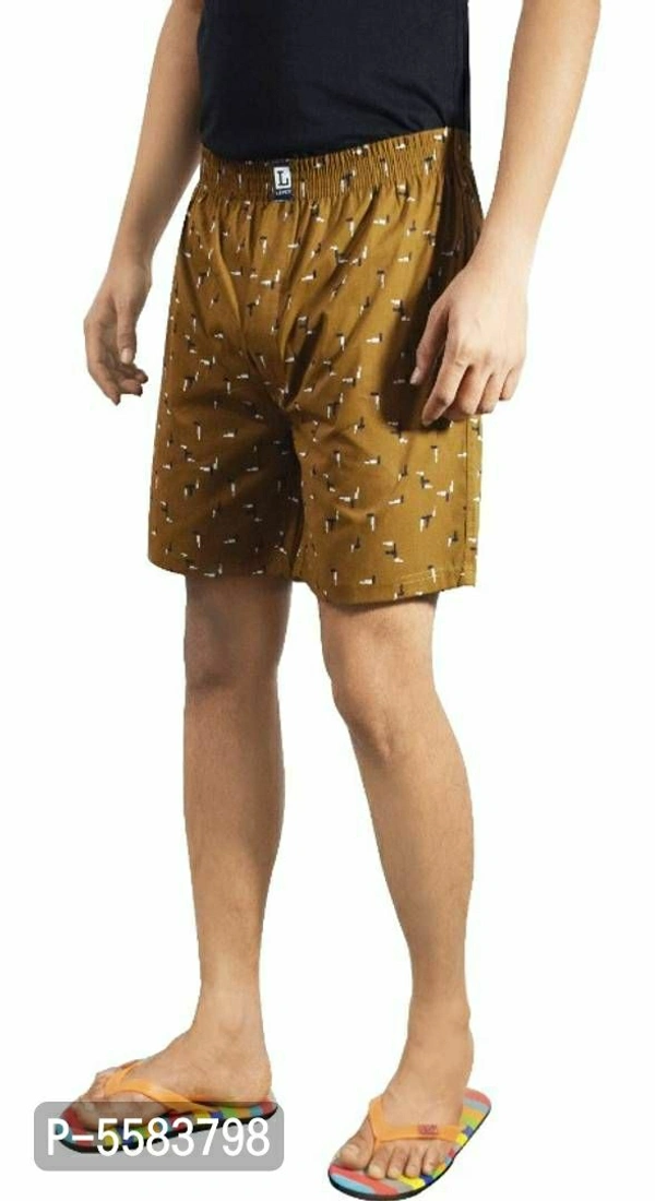Multicoloured Cotton Boxer || Pack of 2 Boxers - Multicoloured, 2XL(36 inches)