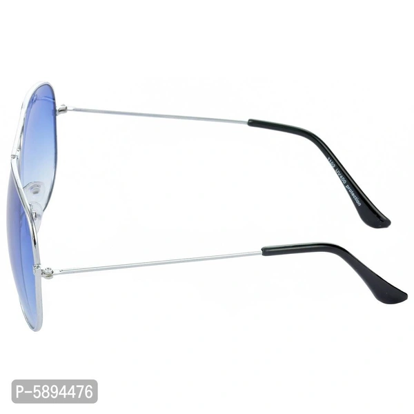Hrinkar Men Women Boys & Girls Aviator & Sunglasses Silver & Silver Frame, Pink & Yellow Lens (Medium) Pack of - 2 - Silver, One Size