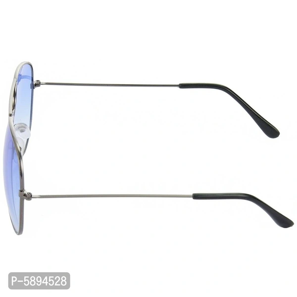Hrinkar Men Women Boys & Girls Aviator & Sunglasses Silver & Silver Frame, Pink & Yellow Lens (Medium) Pack of - 2 - Grey, One Size
