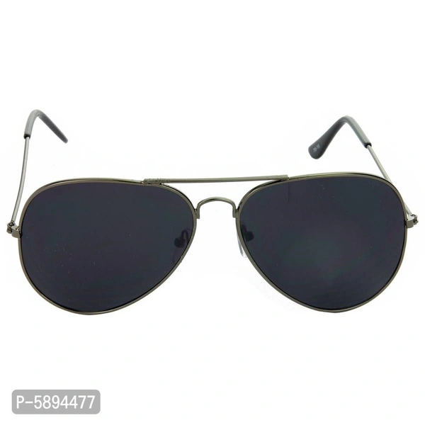 Hrinkar Men Women Boys & Girls Aviator & Sunglasses Silver & Silver Frame, Pink & Yellow Lens (Medium) Pack of - 2 - Grey, One Size