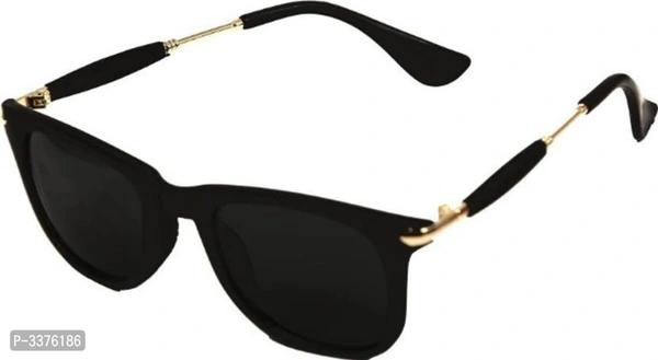 UNISEX BLACK 2148 WAYFARER - Black, Frame Size: 49.0 - 51.0 (in mm)