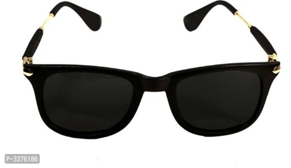UNISEX BLACK 2148 WAYFARER - Black, Frame Size: 49.0 - 51.0 (in mm)