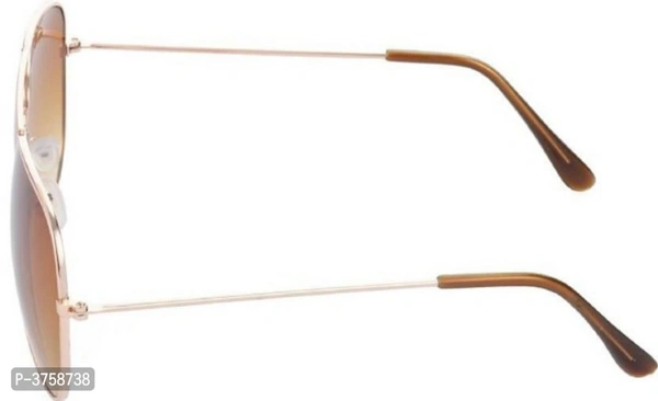 AVIATOR STYLE SUNGLASSES FOR WOMEN - Frame Size: 49.0 - 51.0 (in mm), Brown