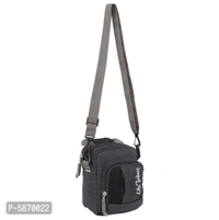 Sling Bags For Men | Women | Cross Body Travel Office Pouch Side Shoulder Pouch Travel Bag | Cash Pouch (Grey) - Grey