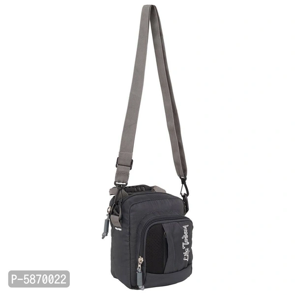 Sling Bags For Men | Women | Cross Body Travel Office Pouch Side Shoulder Pouch Travel Bag | Cash Pouch (Grey) - Grey