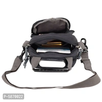 Sling Bags For Men | Women | Cross Body Travel Office Pouch Side Shoulder Pouch Travel Bag | Cash Pouch (Grey) - Grey