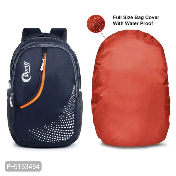 Capriff 35 L Casual Waterproof Laptop Bag/Backpack for Men Women Boys Girls/Office School College Teens & Students with Rain Cover - 35L