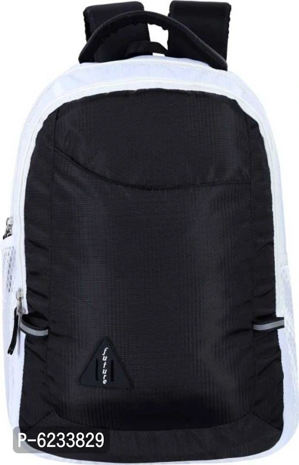 Stylish Casual Backpack for Men and Women ( 22L, Black ) - Black, 22L
