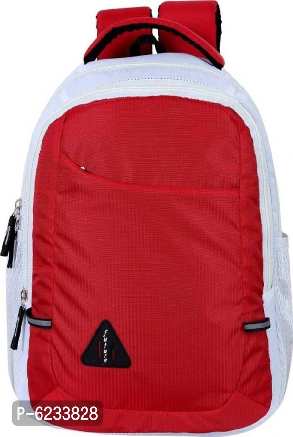 Stylish Casual Backpack for Men and Women ( 22L, Red ) - Red, 22L