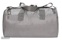 Elegant Grey Polyester Self Pattern Gym Bags - Grey