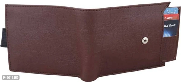 Stylish Leather Wallet - Brown