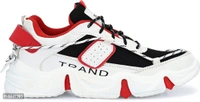 Stylish PU Red Sports Shoes For Men - Red, Uk9