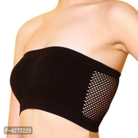 Women Bra Non Padded Tube Bra Off Shoulder Bra for Teenagers Strapless Bra(Pack of 2) - Multicolour